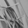 Camisas de manga larga con la espalda abierta y lazo – Gris empolvado