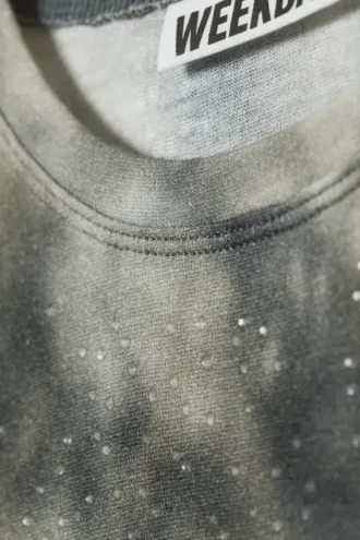 Camisas de manga larga con pedrería – Estampado y pedrería