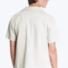 Camisas de resort de manga corta con textura – Gris claro Camisas de resort de manga corta con textura – Gris claro