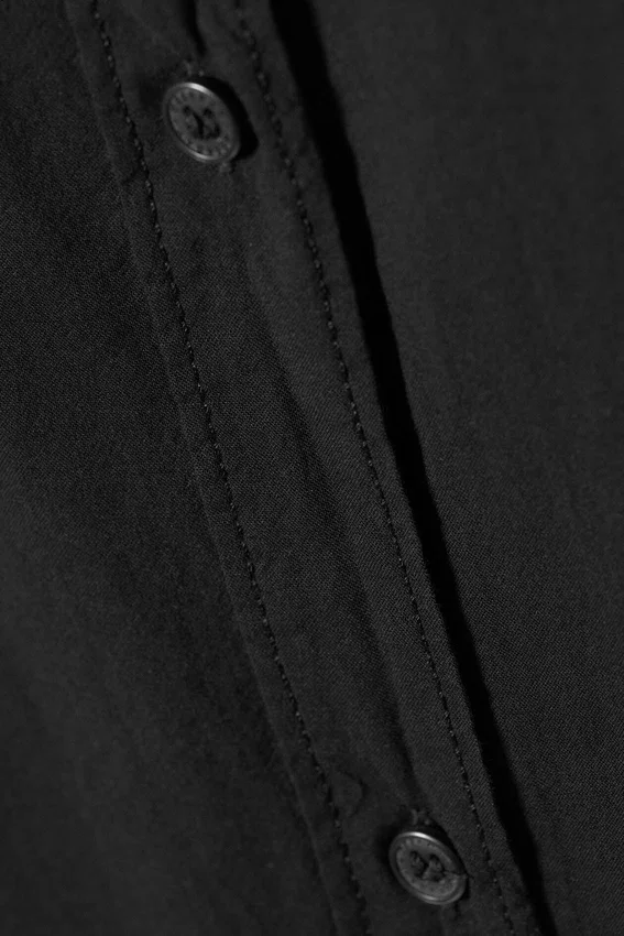 Camisas de voile de algodón Jody – Negro Camisas de voile de algodón Jody – Negro