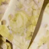 Camisas entalladas con fruncido en la cintura – Estampado floral amarillo Camisas entalladas con fruncido en la cintura – Estampado floral amarillo