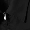 Camisas entalladas de manga larga con cremallera – Negro Camisas entalladas de manga larga con cremallera – Negro