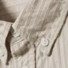Camisas holgadas a rayas con botones – Beige a rayas Camisas holgadas a rayas con botones – Beige a rayas