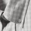 Camisas holgadas con botones y estructura – A cuadros grises Camisas holgadas con botones y estructura – A cuadros grises