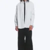 Camisas oversize a rayas con botones – Blanca – Rayas azules Camisas oversize a rayas con botones – Blanca – Rayas azules