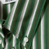 Camisas oversize a rayas con botones – Rayas verdes Camisas oversize a rayas con botones – Rayas verdes