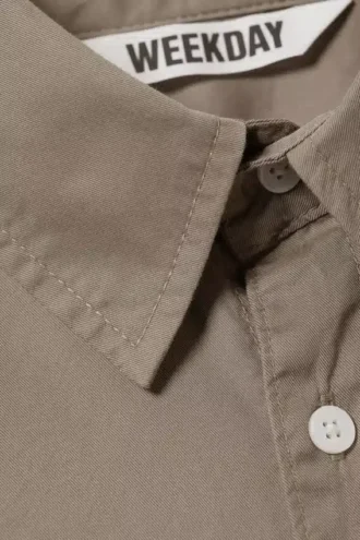 Camisas oversize de algodón y viscosa – Dusty Mole