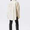 Camisas oversize de manga larga – Amarillo claro – Lunares Camisas oversize de manga larga – Amarillo claro – Lunares