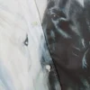 Camisas oversize de popelín estampadas – Caballos blancos y negros Camisas oversize de popelín estampadas – Caballos blancos y negros
