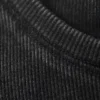 Camiseta ajustada de canalé – Negro lavado Camiseta ajustada de canalé – Negro lavado