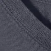 Camiseta ajustada suave y transparente – Azul empolvado