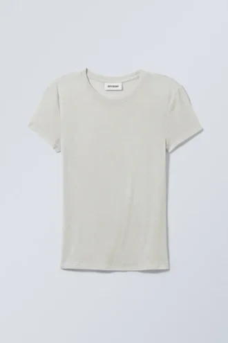 Camiseta ajustada, suave y transparente – Dusty Mole