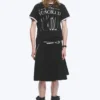 Camiseta con cuello redondo y estampado de Yungblud – Negro mate Camiseta con cuello redondo y estampado de Yungblud – Negro mate
