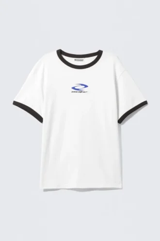 Camiseta con estampados – Blanca – Esc8Pe