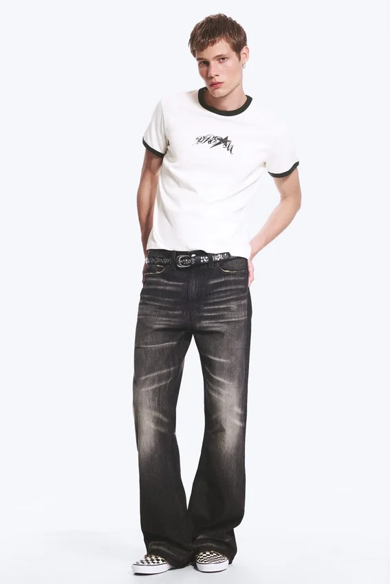 Camiseta con estampados – Blanca – Estampado Dre8M Camiseta con estampados – Blanca – Estampado Dre8M