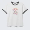 Camiseta con estampados – Blanco y negro – Bear Spray Camiseta con estampados – Blanco y negro – Bear Spray