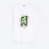 Camiseta con estampados de corte recto – Blanca – Face Off Camiseta con estampados de corte recto – Blanca – Face Off