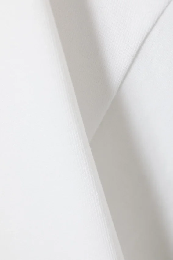 Camiseta con estampados de corte recto – Blanca – Símbolo verde Camiseta con estampados de corte recto – Blanca – Símbolo verde