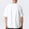 Camiseta con estampados de corte recto – Blanco – Robo Silver Face Camiseta con estampados de corte recto – Blanco – Robo Silver Face