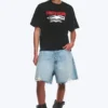 Camiseta con estampados de corte recto – Negro – Haunted Dreams Camiseta con estampados de corte recto – Negro – Haunted Dreams