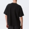 Camiseta con estampados de corte recto – Negro – Heart of Energy Camiseta con estampados de corte recto – Negro – Heart of Energy