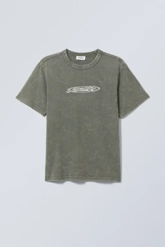 Camiseta con estampados holgada y ligera – Fantazie
