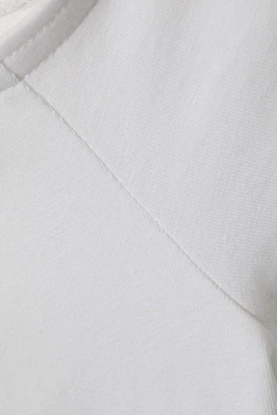 Camiseta con hombros al aire – Blanca Camiseta con hombros al aire – Blanca