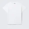 Camiseta de algodón de corte recto con mangas casquillo – Blanca Camiseta de algodón de corte recto con mangas casquillo – Blanca
