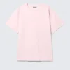 Camiseta de algodón de corte regular y suave – Rosa claro Camiseta de algodón de corte regular y suave – Rosa claro