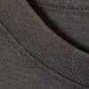 Camiseta de algodón de manga corta encogida – Gris oscuro Camiseta de algodón de manga corta encogida – Gris oscuro
