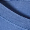 Camiseta de algodón holgada y de corte recto – Azul lavado Camiseta de algodón holgada y de corte recto – Azul lavado