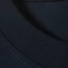 Camiseta de algodón holgada y de corte recto – Azul marino