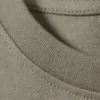 Camiseta de algodón holgada y de corte recto – Burdeos
