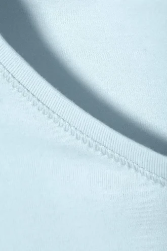 Camiseta de corte ajustado – Azul claro
