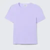 Camiseta de corte ajustado – Morado claro Camiseta de corte ajustado – Morado claro