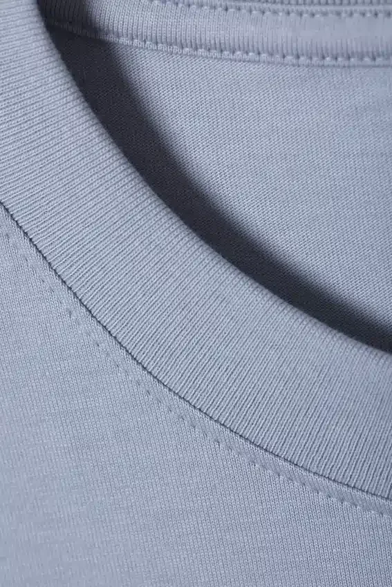 Camiseta de corte clásico – Azul claro empolvado Camiseta de corte clásico – Azul claro empolvado