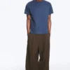 Camiseta de corte clásico – Azul empolvado Camiseta de corte clásico – Azul empolvado
