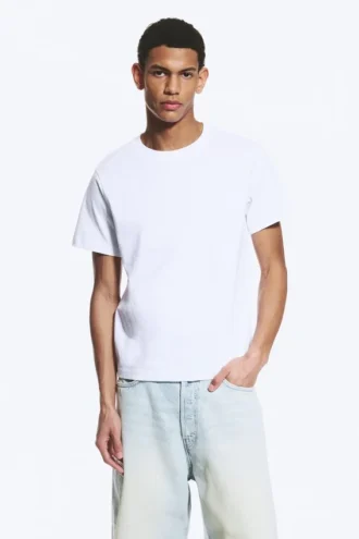 Camiseta de corte clásico – Blanco
