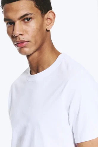 Camiseta de corte clásico – Blanco