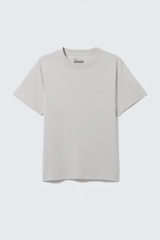 Camiseta de corte clásico – Gris claro