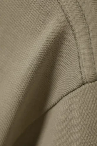 Camiseta de corte clásico – Verde caqui