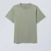 Camiseta de corte clásico – Verde caqui claro Camiseta de corte clásico – Verde caqui claro