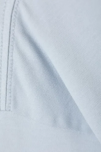 Camiseta de corte holgado – Azul claro empolvado