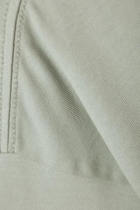 Camiseta de corte holgado – Azul claro empolvado Camiseta de corte holgado – Azul claro empolvado