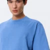 Camiseta de corte holgado – Azul lavado Camiseta de corte holgado – Azul lavado