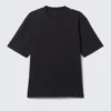 Camiseta de corte holgado – Azul marino Camiseta de corte holgado – Azul marino