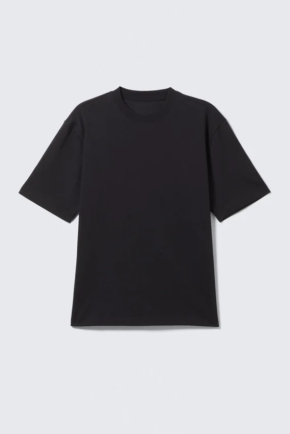 Camiseta de corte holgado – Azul marino Camiseta de corte holgado – Azul marino