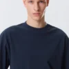 Camiseta de corte holgado – Azul marino oscuro