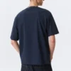 Camiseta de corte holgado – Azul marino oscuro
