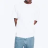 Camiseta de corte holgado – Blanca Camiseta de corte holgado – Blanca